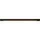 Plafonnier contemporain led en aluminium noir Olix
