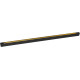 Plafonnier contemporain led en aluminium noir Olix