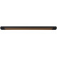 Plafonnier contemporain led en aluminium noir Olix