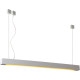 Suspension contemporaine led en aluminium blanc Alex