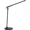 Lampe de bureau moderne led en métal noir Elara