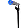 Lampe de bureau moderne led en métal noir Elara