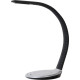 Lampe de bureau design noire led intégré Alexane