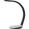 Lampe de bureau design noire led intégré Alexane