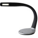 Lampe de bureau design noire led intégré Alexane