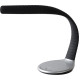 Lampe de bureau design noire led intégré Alexane