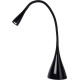 Lampe de bureau contemporaine flexible noire Suzie