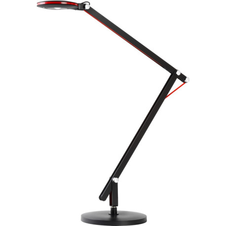 Lampe de bureau design articulée en métal noir led Parada