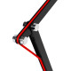 Lampe de bureau design articulée en métal noir led Parada