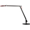 Lampe de bureau design articulée en métal noir led Parada