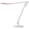 Lampe de bureau design articulée en métal blanc led Parada