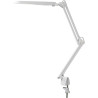 Lampe de bureau design articulée à fixer blanche Gama