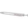 Lampe de bureau design articulée à fixer blanche Gama