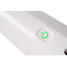 Lampe de bureau design articulée à fixer blanche Gama