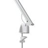 Lampe de bureau design articulée à fixer blanche Gama