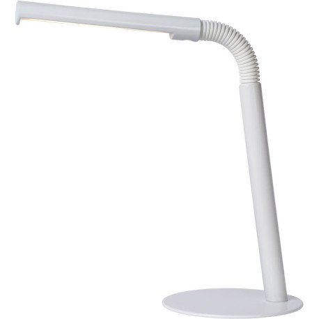 Lampe de bureau contemporaine Led en métal blanc Doris