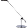 Lampe de bureau moderne en acier noir Onida