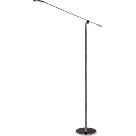 Lampadaire moderne led en aluminium noir Yona