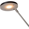Lampadaire moderne led en aluminium noir Yona