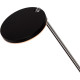 Lampadaire moderne led en aluminium noir Yona