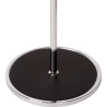 Lampadaire moderne led en aluminium noir Yona