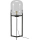 Lampadaire en métal et verre Eloïse