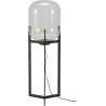 Lampadaire en métal et verre Eloïse