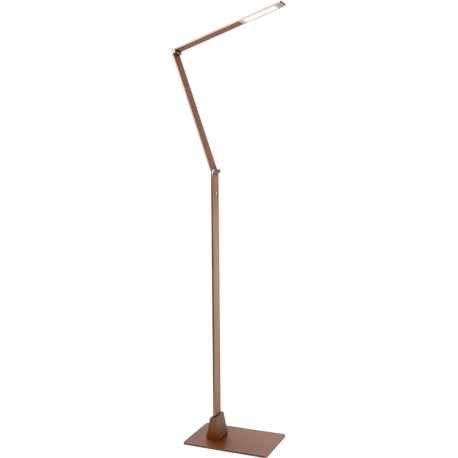 Lampadaire design led en aluminium café Milano