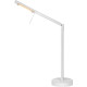 Lampe de bureau design led en métal blanc Rivage