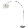 Lampadaire moderne arc Ø45 Monarque