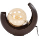 Lampe de table moderne en demi-lune XL Vega