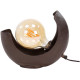Lampe de table moderne en demi-lune Zeona