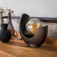 Lampe de table moderne en demi-lune Zeona