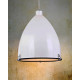Suspension industrielle aluminium et verre blanc Rosana
