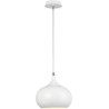 Suspension design en acier blanc Sileone
