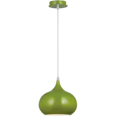 Suspension design en acier vert olive Sileone