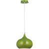 Suspension design en acier vert olive Sileone