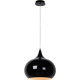 Suspension design en métal noir Soledad