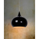 Suspension design en métal noir Soledad