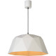 Suspension design blanche en fibre polyamide Linda
