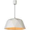 Suspension design blanche en fibre polyamide Linda