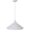 Suspension design en métal blanc Roselia