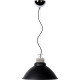 Suspension moderne en métal noir Lounis