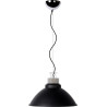 Suspension moderne en métal noir Lounis