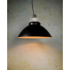 Suspension moderne en métal noir Lounis