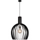 Suspension design en métal noir Mirella