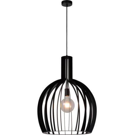 Suspension design en métal noir Mirella