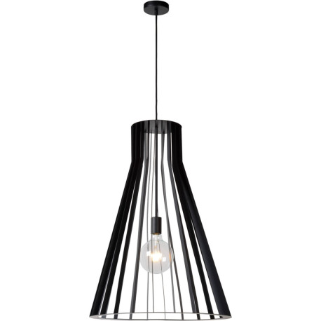 Suspension design en métal noir Minella