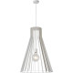 Suspension design en métal blanc Minella