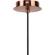 Suspension design en métal cuivré New York